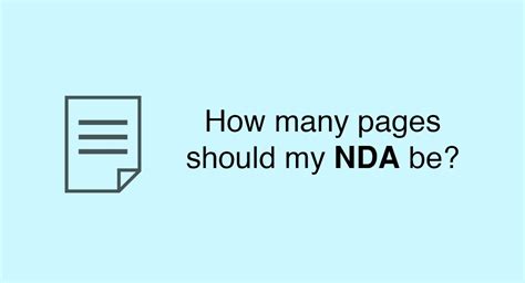 Can an NDA be too broad?