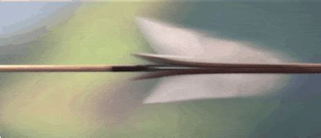 Can an arrow split an arrow?