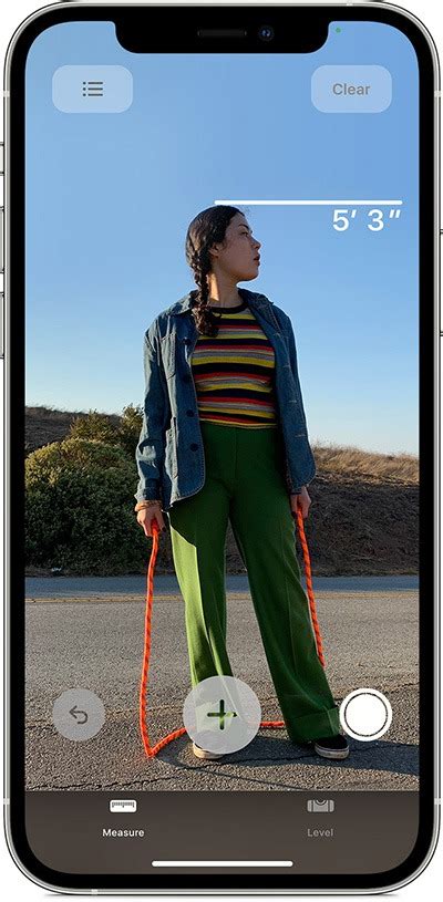 Can an iPhone tell your height?