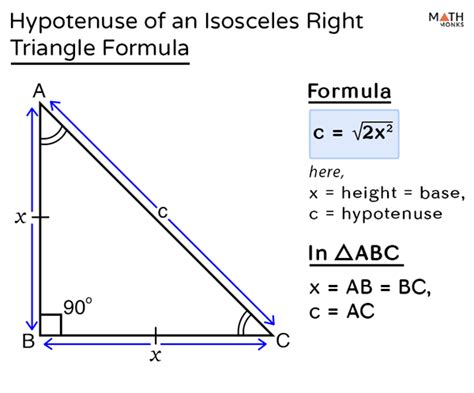 Can an isosceles triangle have a hypotenuse?