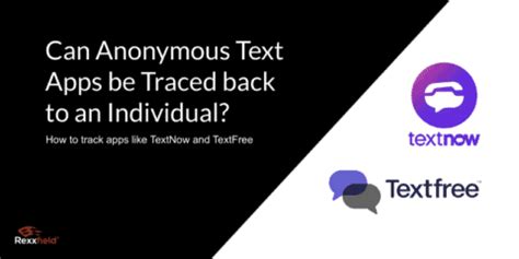 Can anonymous text be traced?