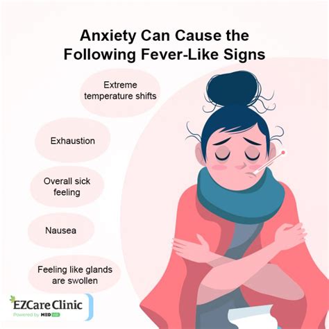 Can anxiety cause a fever?