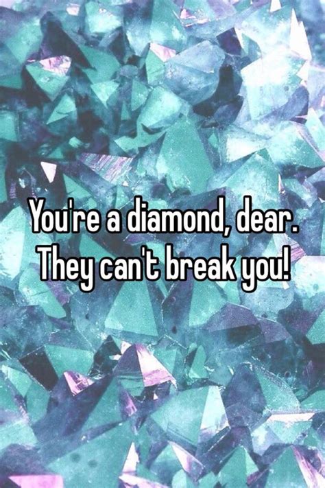 Can anything break a diamond?