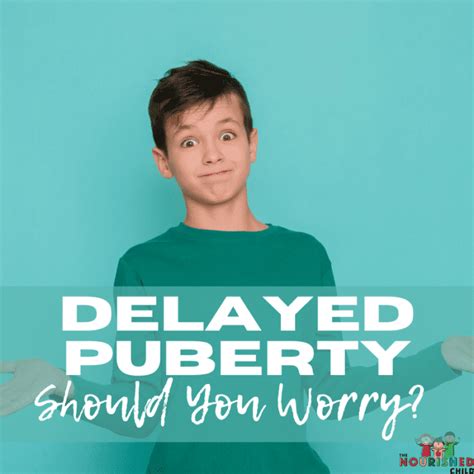 Can anything delay puberty?