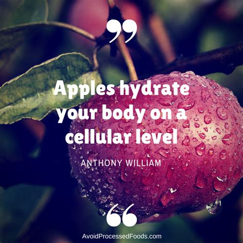 Can apples hydrate you?