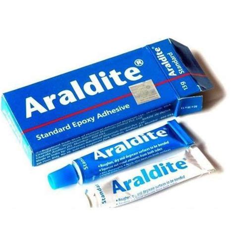 Can araldite be used on glass?
