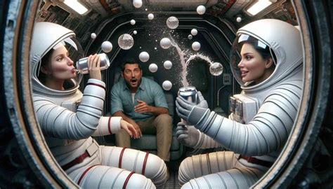 Can astronauts drink soda?