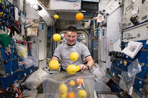 Can astronauts eat apples?