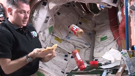 Can astronauts eat peanut butter?