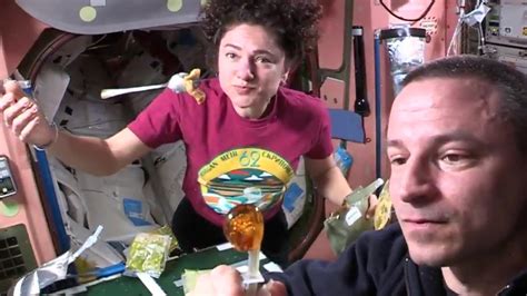 Can astronauts eat popcorn?