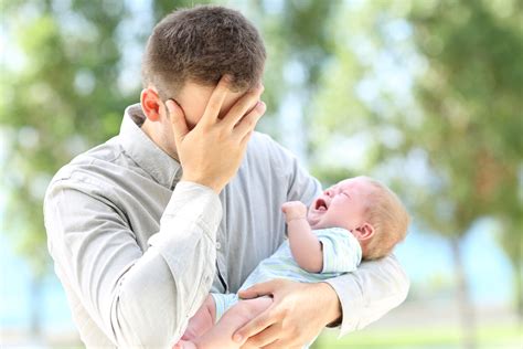 Can babies feel when dad is sad?