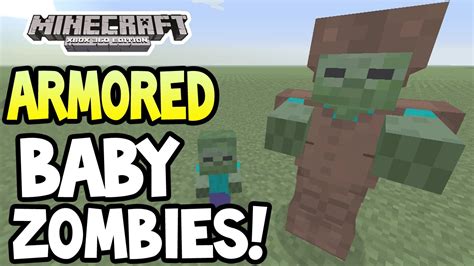 Can baby zombies pick up armor?