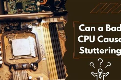 Can bad GPU cause lag?