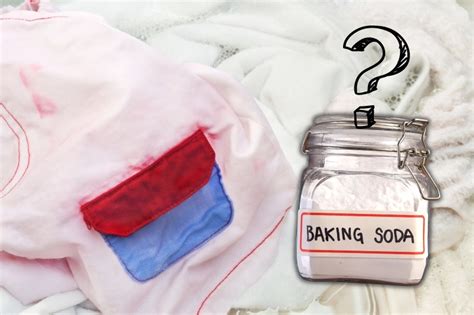 Can baking powder remove dye?