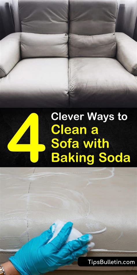 Can baking soda clean fabric sofa?
