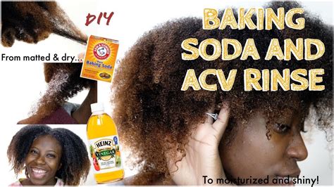 Can baking soda relax hair?