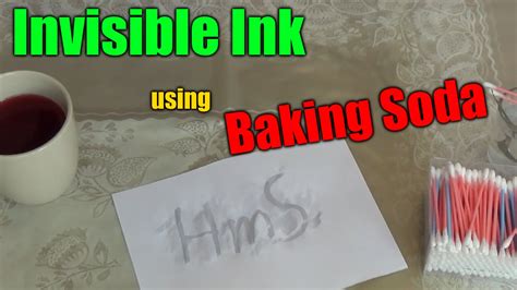 Can baking soda remove pen ink?