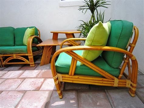 Can bamboo furniture stay outside?