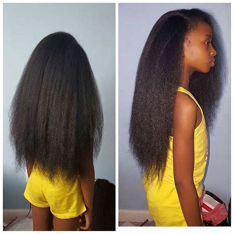 Can black girls grow straight hair?