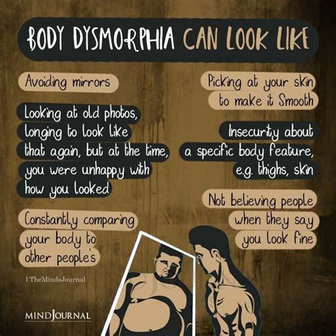 Can body dysmorphia make you look skinnier than you are?