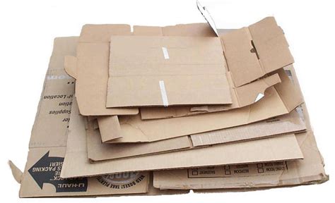 Can cardboard with glue be recycled?