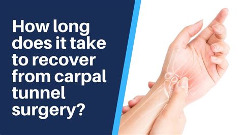 Can carpal tunnel go away?