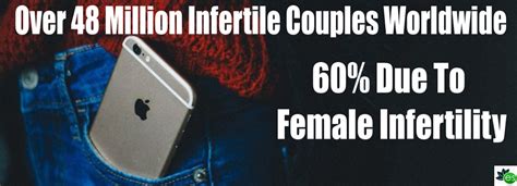 Can cell phones cause female infertility?