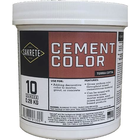 Can cement be colored white?
