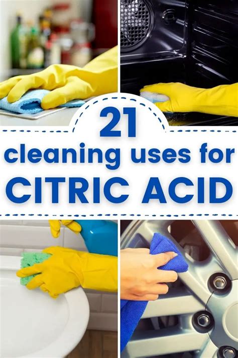 Can citric acid remove adhesive?