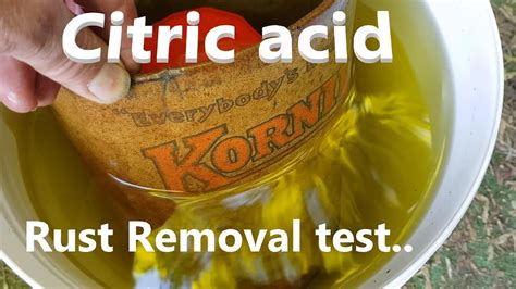 Can citric acid remove ink?