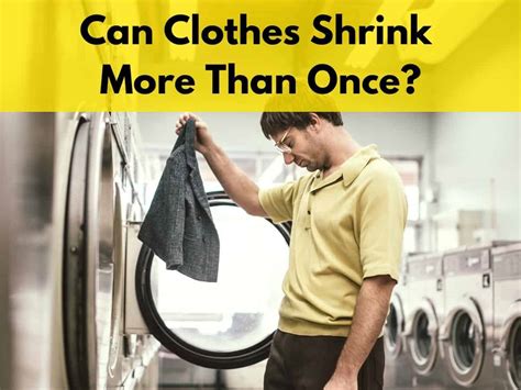Can clothes shrink infinitely?