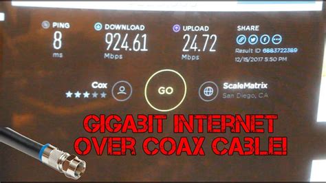 Can coax do 10 gigabit?