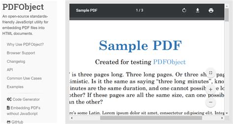 Can code be embedded in PDF?