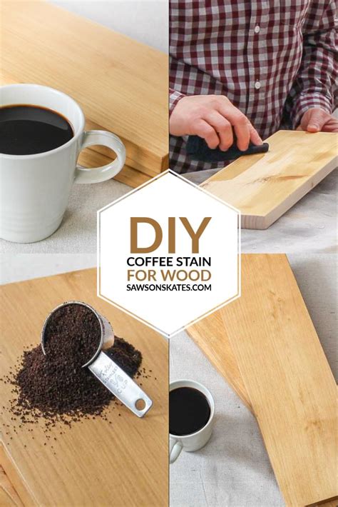 Can coffee be used to stain wood?
