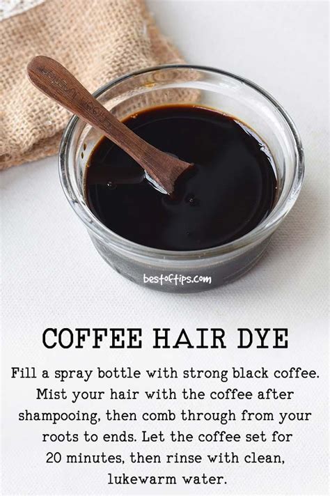 Can coffee color your hair?