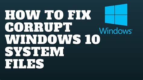 Can corrupted Windows 10 be fixed?