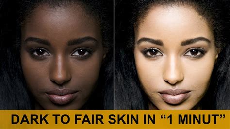 Can dark skin become lighter?