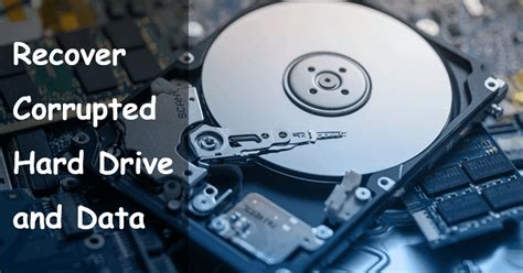 Can data be recovered from a corrupt hard drive?