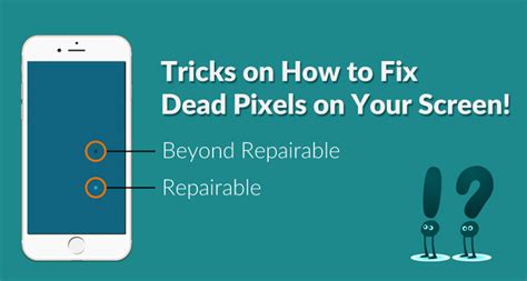 Can dead pixels be fixed?