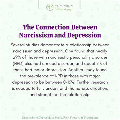 Can depression mimic narcissism?