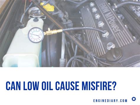 Can dirty oil cause misfire?