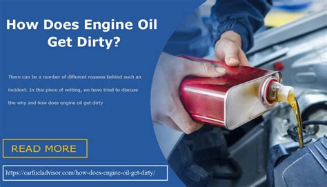 Can dirty oil cause poor acceleration?
