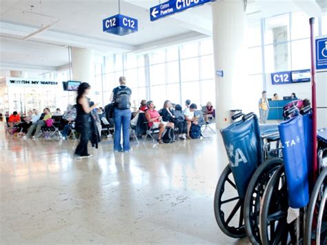 Can disabled people skip airport queues?