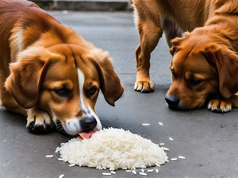 Can dogs eat warm white rice?