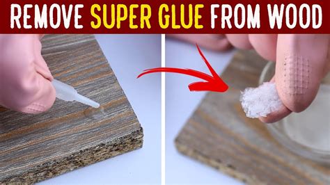Can dried glue be removed?