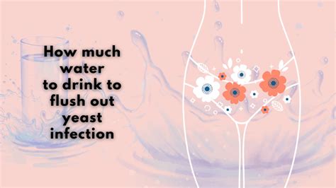Can drinking water flush out yeast infection?
