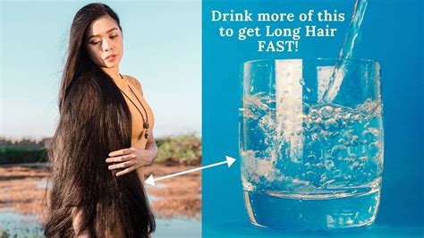 Can drinking water help dry hair?