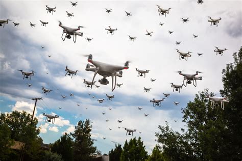 Can drones swarm?