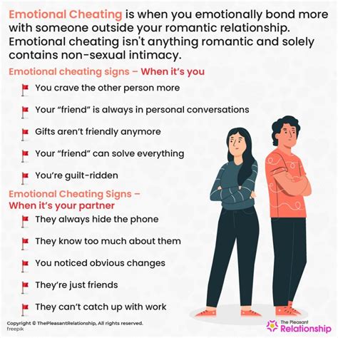 Can emotional detachment lead to cheating?