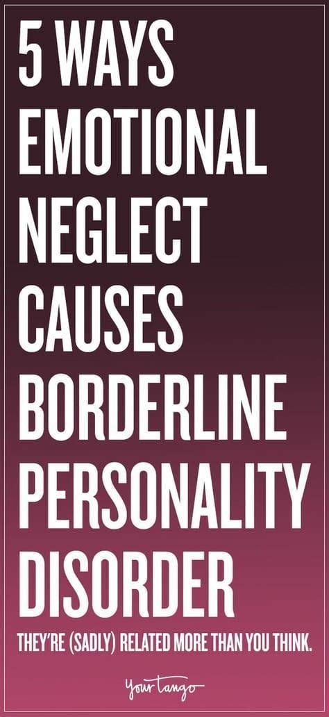 Can emotional neglect cause BPD?